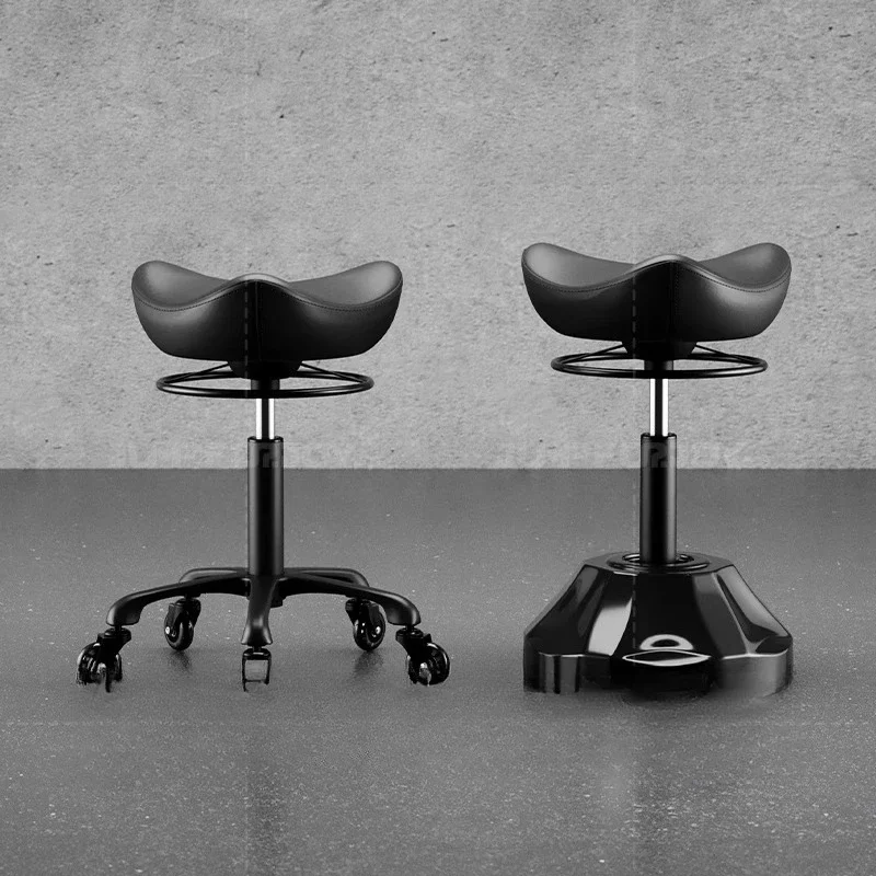 Beauty stool, saddle chair, rotating lifting chair, pulley stool