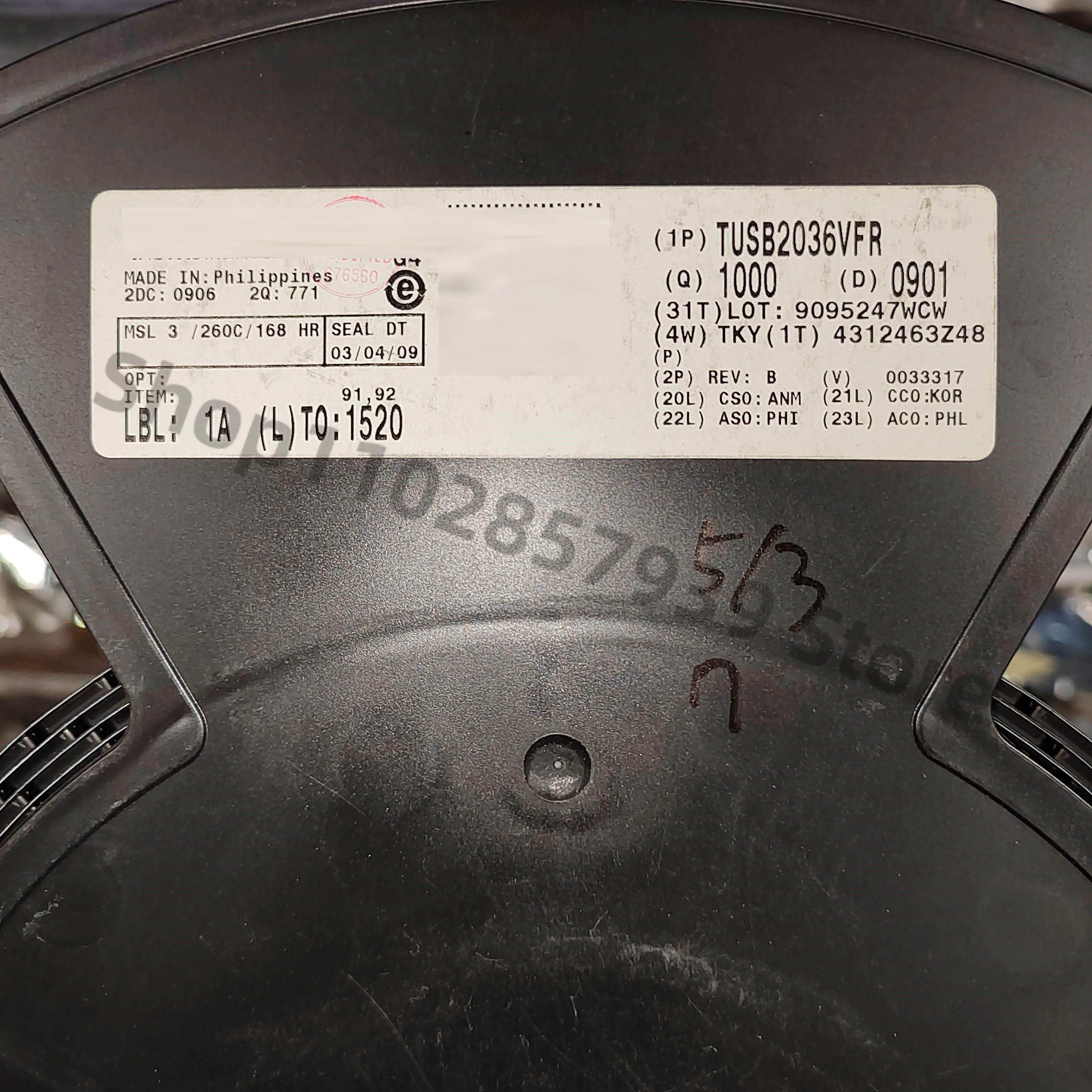 TUSB2036VFR QFP 5 PÇS/LOTE Original em estoque, frete grátis