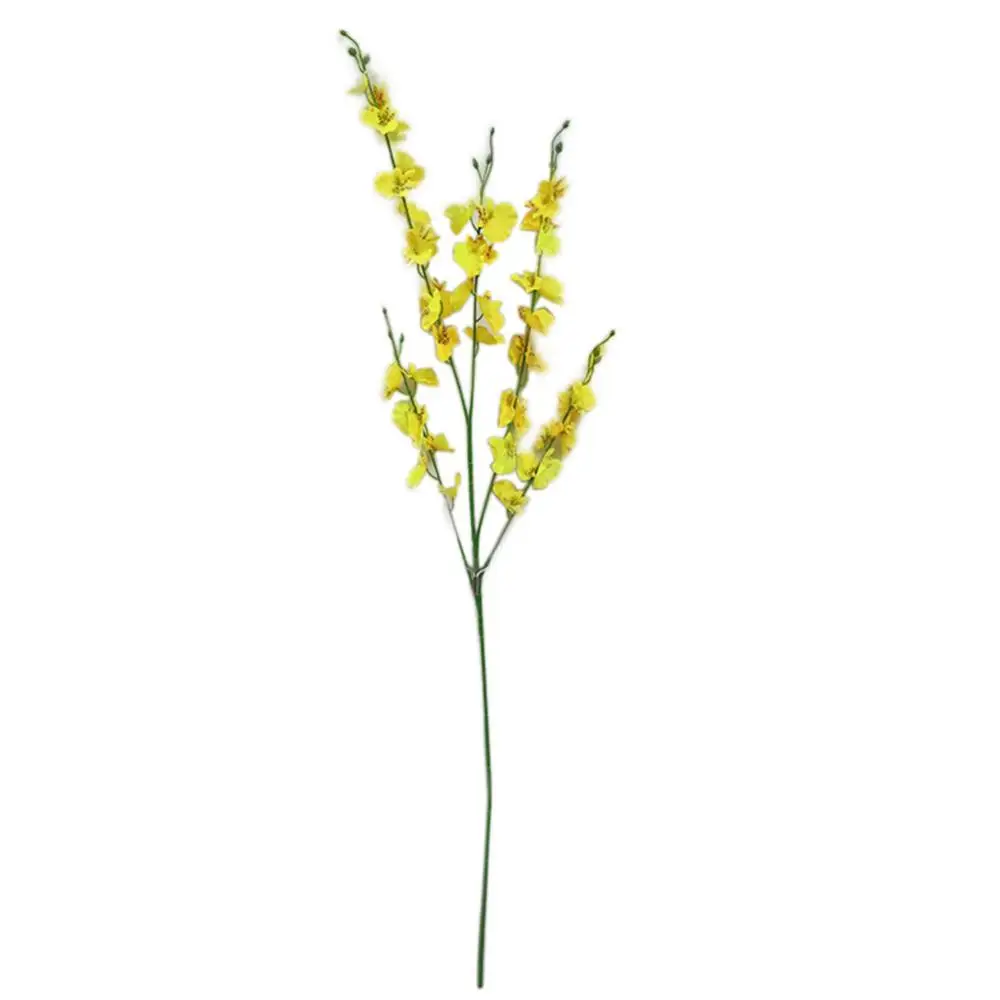 1Pc Artificial Orchid Flower Garden DIY Party Home Wedding Holiday Craft Decor