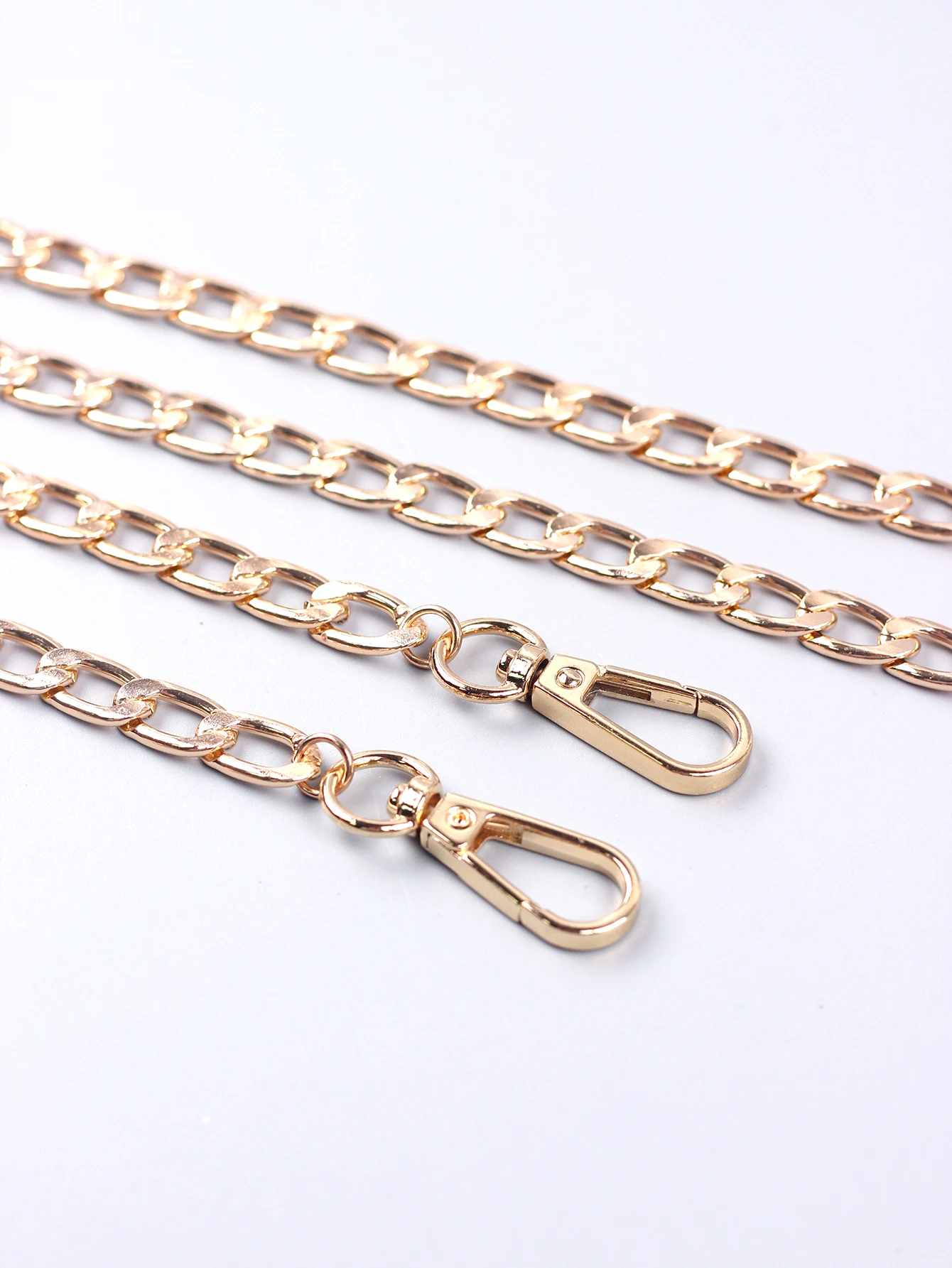 High-end bag chain accessories bag chain metal chain female bag belt diagonal cross shoulder portable flat chain single buy