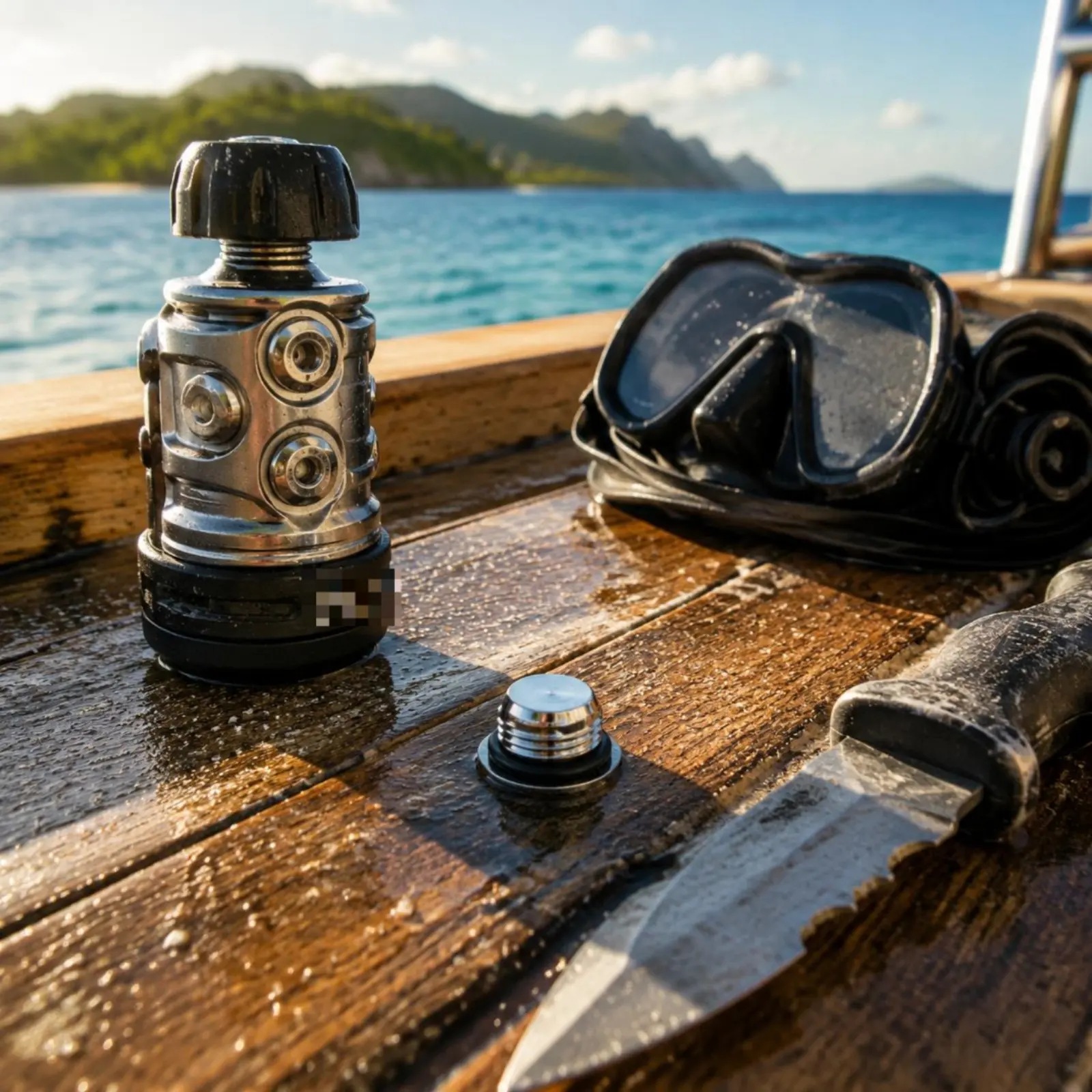 2 Pieces HP LP Plug Chrome Plated Underwater Port Plug Regulator Port Screw Copper Dive Gear Replacement Part for Divers