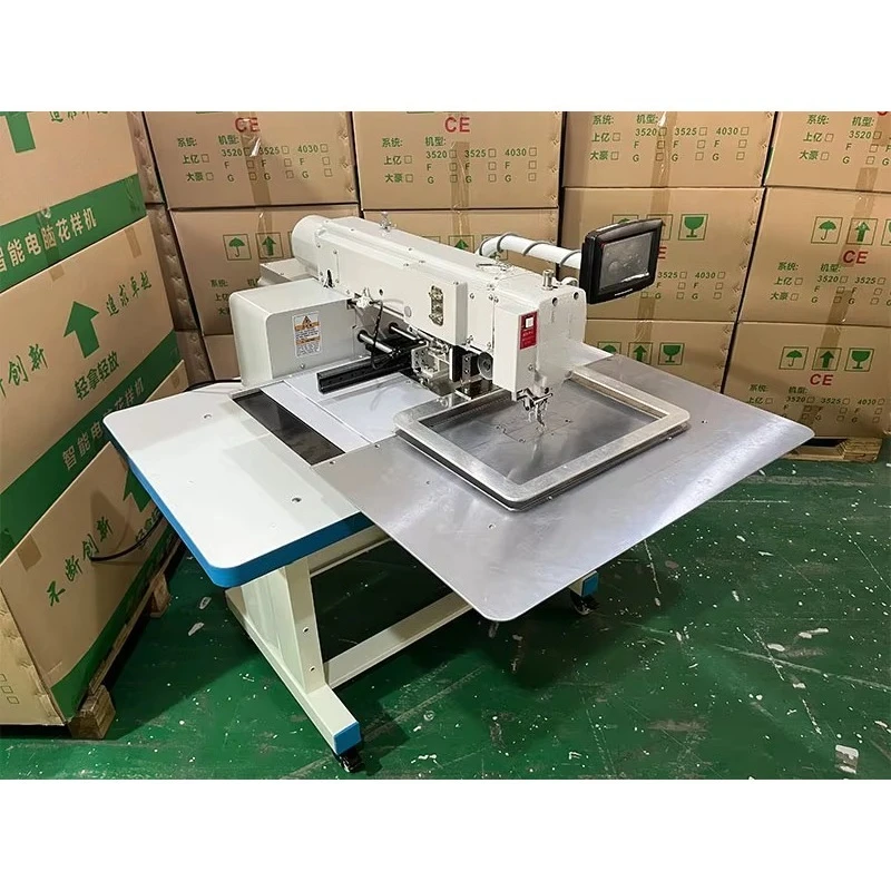 3525G Electronic Pattern Sewing Machine Is Suitable for Shoe Uppers Gloves,clothing, Log Leather Pattern Sewing Machines