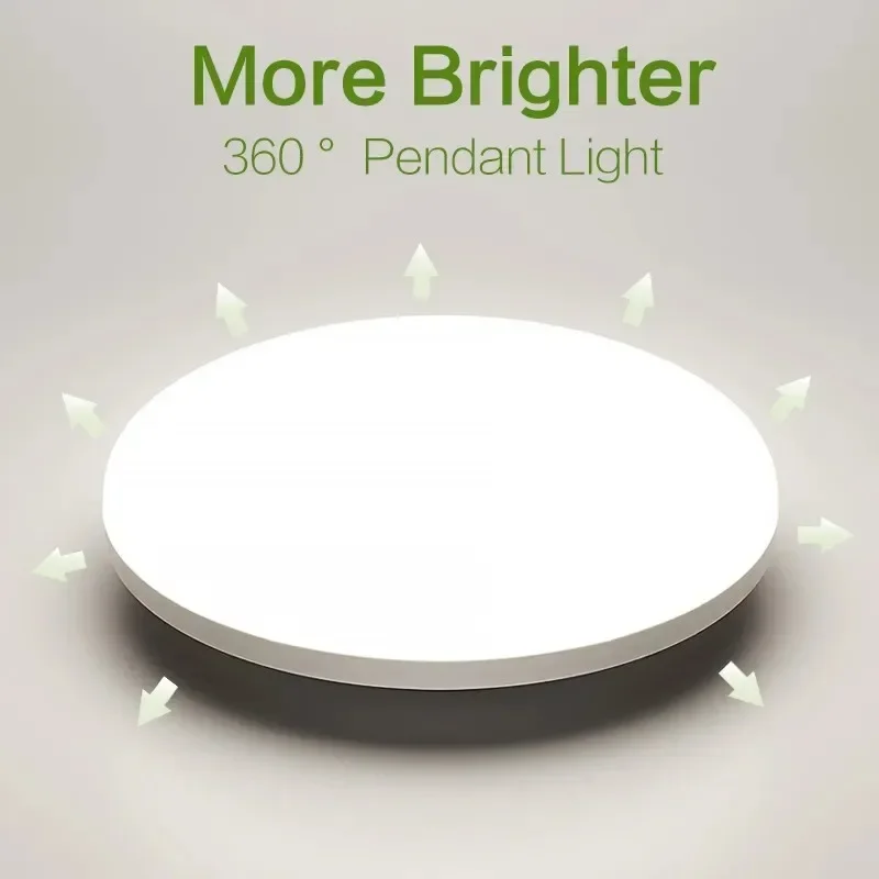 

IRALAN ultra-thin round LED ceiling lamp bedroom corridor toilet living lighting neutral white cool white warm white48W36W24W18W