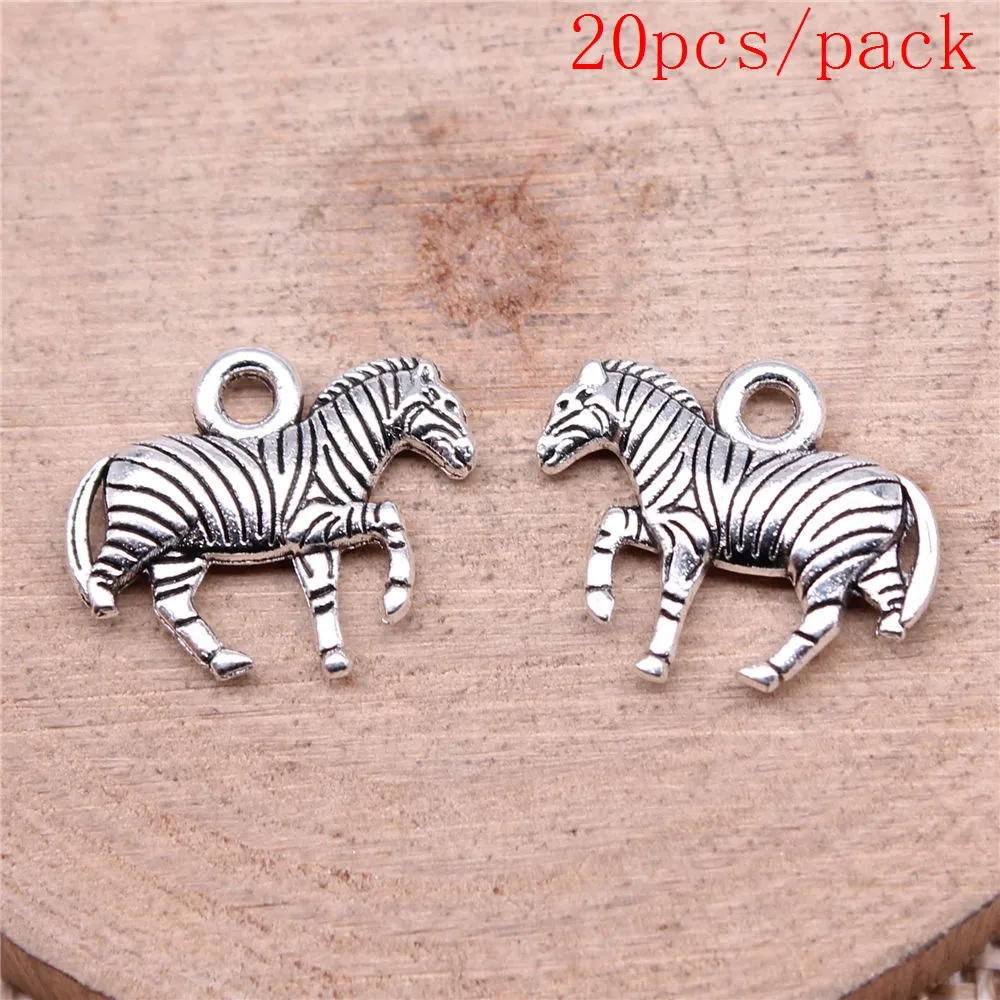 Horse Charms For Jewelry Making DIY Pendants For Gift Bulk