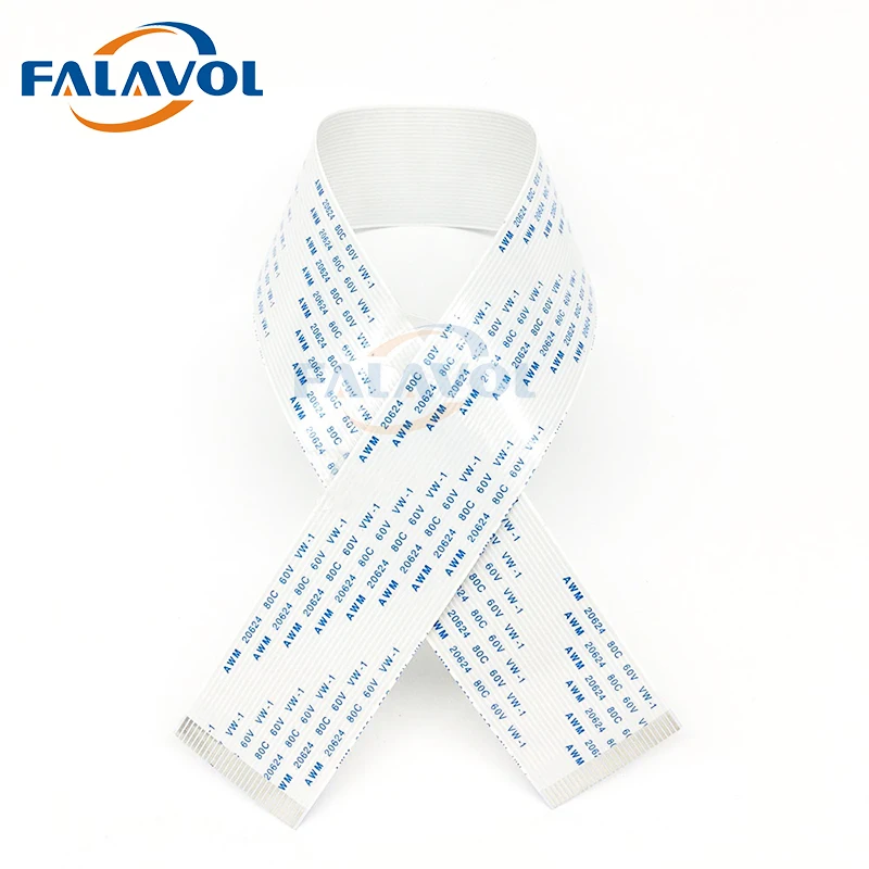 10 Stuks 29P Kopkabel 400Mm Ffc Platte Kabel Voor Epson Xp600 Tx800 Printkop Voor Solvent Uv Flatbed Printer 29 Pinnen
