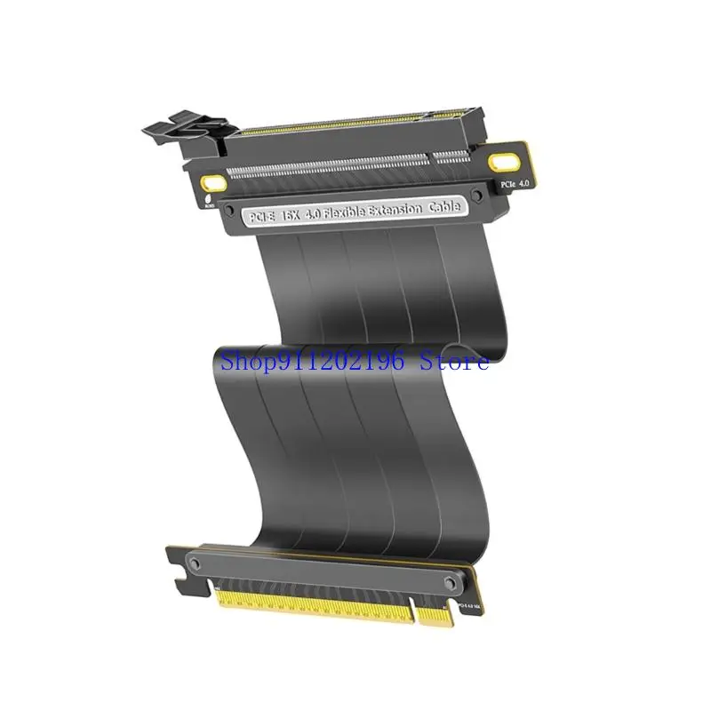 P82A Highly Performances PCIe4.0 GPU Extension Risers Cable for Mini ITX Structure Compact Computer Case Optimizing Airflows