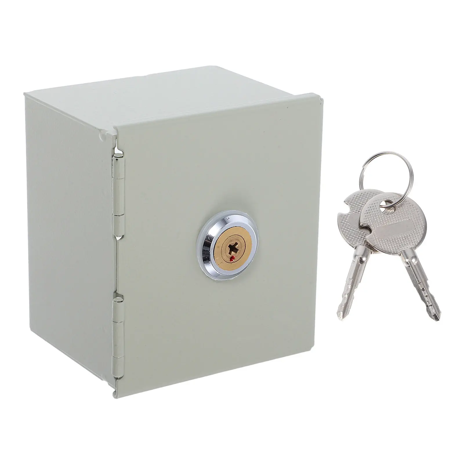 

Compact 86-Type Wall-Mounted Outlet Lock Box Heavy Duty Metal Proof Weatherproof Electrical Outlet Cover for Home Office