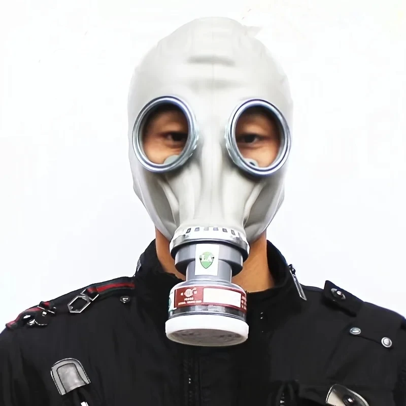 Gas mask, dustproof, formaldehyde labor protection, gas mask, full face mask, automotive spray painting, special fire protection