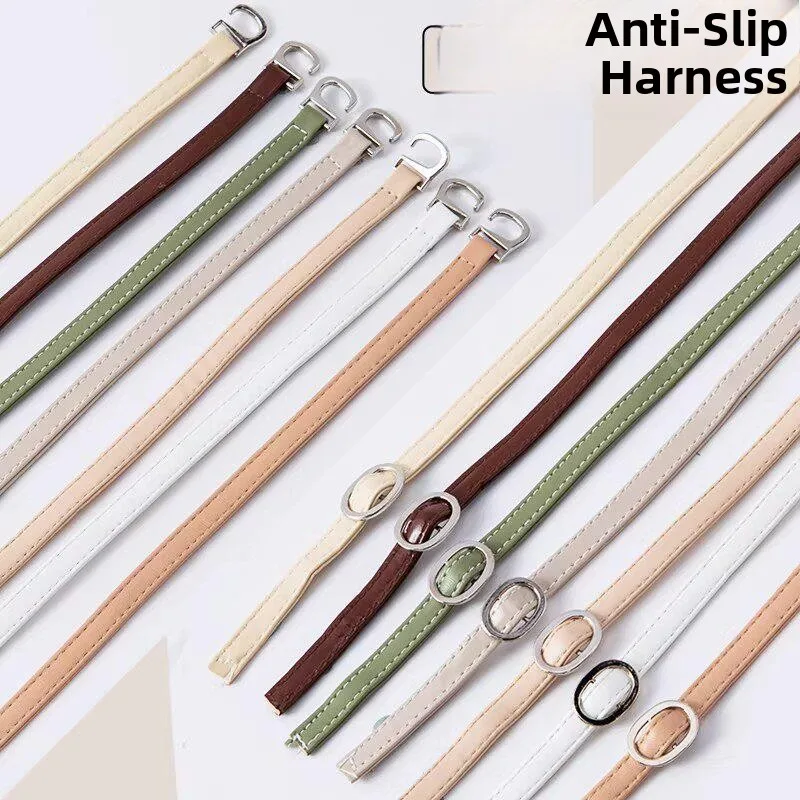 Anti-Loss High Heel Shoe Laces Prevent Slippage around Ankle Buckle Leather Shoes Anti-Loss Gadget Footwear Accessories
