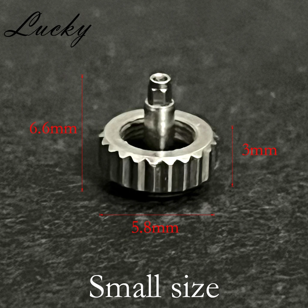 NH35 S Crown High quality Log Case Crown S Crown Fit NH34 NH35 NH36 Watch Waterproof Replacement Assorted Repair Tools