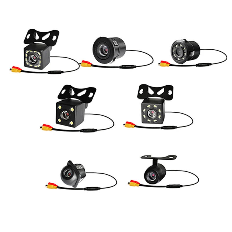 170° Wide Angle Car Rear View Camera Parking Assistance Kit HD Lens Fisheye