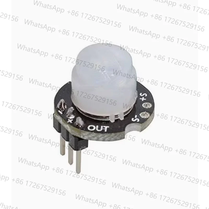 10pcs/Miniature SR602 Human Sensing Module Pyroelectric Human Infrared Sensor Probe Switch with High Sensitivity