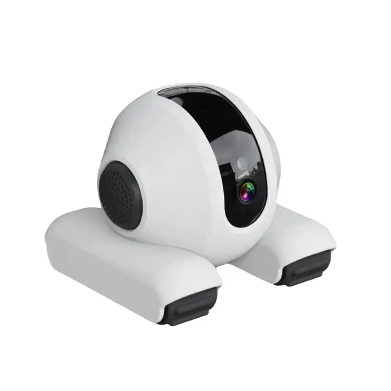 BNVN-1080P Movable Robot Camera 1080P Smart Wifi Robot Camera With Real Time And Remote Control For Pet Indoor Home Monitoring