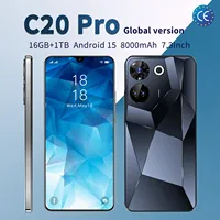 Original C20 Pro Global Version Smartphone Snapdragon8 Gen2 16G+1TB 8000mAh 50+108MP 4/5G Network Android Phone Unlocked