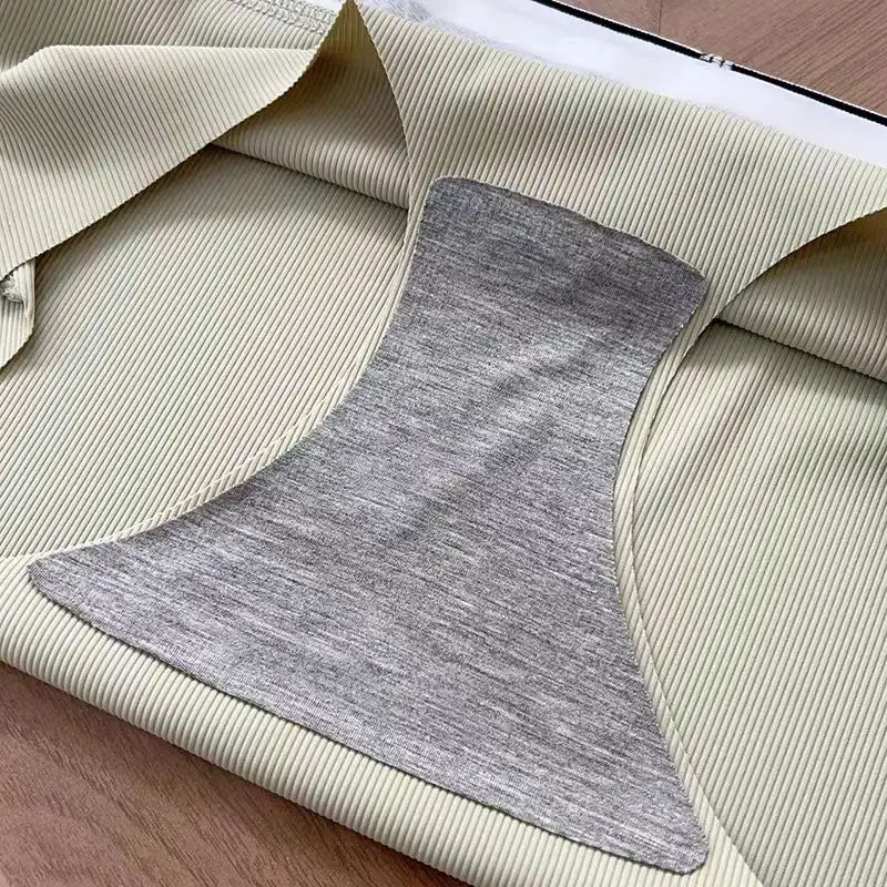 Cool Sensation Ice Silk Elastic Thread Fixed Cup Seamless Vest  Underwear Set Women's Fashion Inner Wear Summer 2026