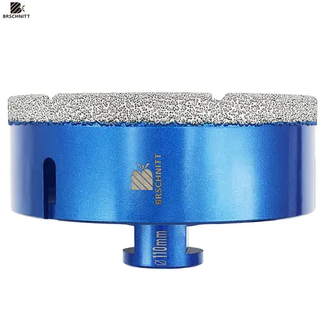 BRSCHNIT 다이아몬드 드릴 타일 드릴 직경 100-150mm 1 조각 다이아몬드 코어 드릴 비트 구멍 톱 세라믹 화강암 도자기 타일