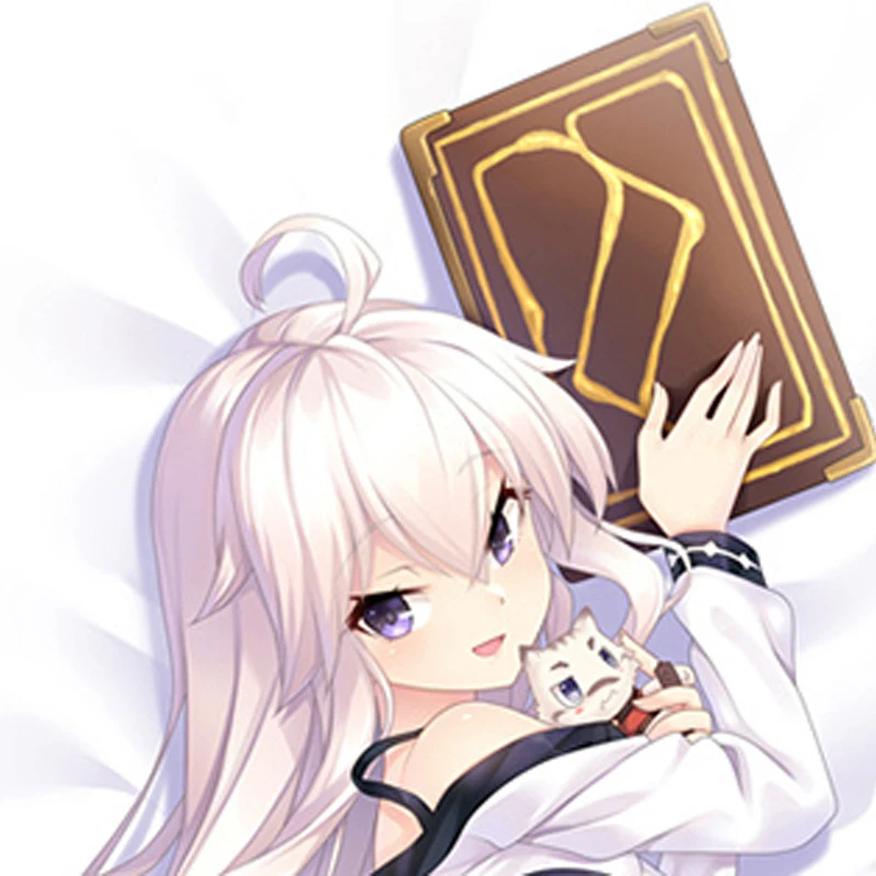

Dakimakura Anime Pillow Case Elaina Double-sided Print Of Life-size Body Pillowcase Gifts