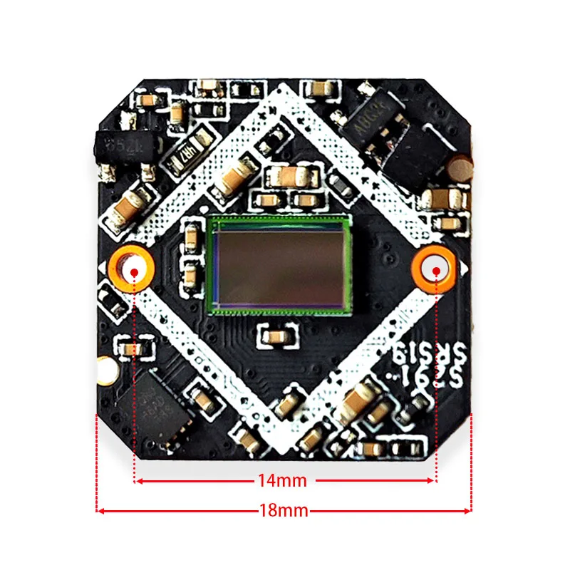

S291 1080P AHD Car In-Vehicle Camera 18mm PCB Chip Night Vision OEM Micro Cmos CCTV Mini Cam Board Vehicle BSI Module