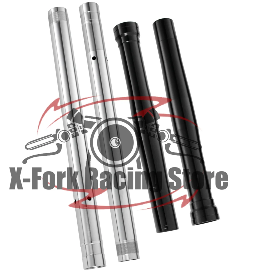 

Front Shock Absorber Fork Tubes Set For Honda CBR600RR CBR-600RR 2013-2023 41x515mm 453mm Fork Inner Tubes Outer Stand Bars