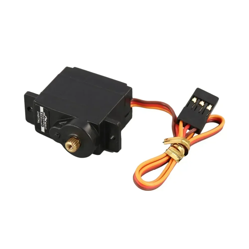 HawkSpeed 4pcs Servo PDI-1109MG 9g 2.5kg Metal Gear Digital Mini Servo for Fixed-wing 1/18 RC Car Boat Robot Arm Helicopter