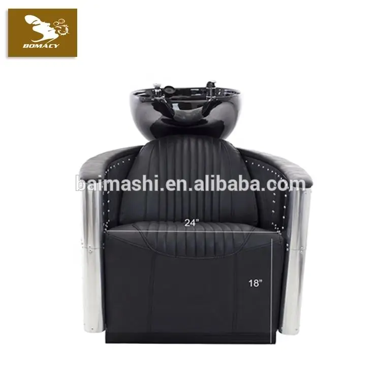 Bomacy Special Fashionable Design Barbershop Furniture Salon Reclining Shampoo Chair Cheap Price