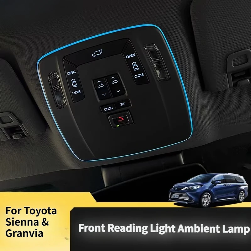 

For Toyota Sienna Front Reading Light Ambient Lamp, Granvia Surround Streamer Ambient Light