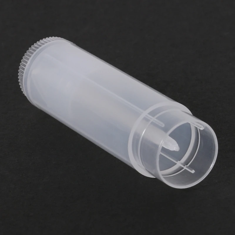 1 PC Empty CLEAR LIP BALM Tubes คอนเทนเนอร์ลิปสติกโปร่งใส