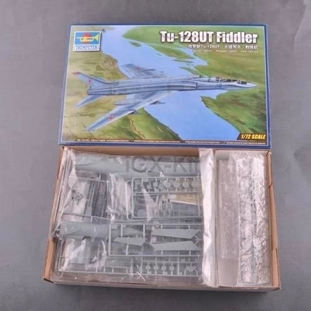 

Trumpeter 1/72 Russian Tu128 Tu-128UT Fiddler Interceptor Aircraft Plane Plastic Model Building Kit