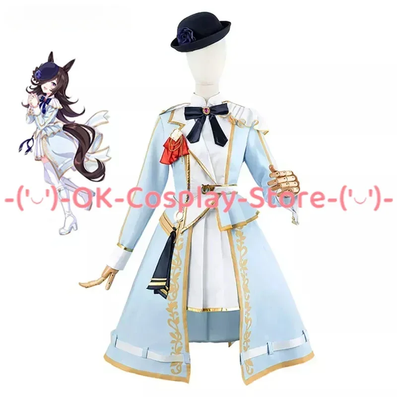 Rice Shower Cosplay Costume Game Pretty Derby Cosplay Suit Women Cute Dress With Hat Carnival Uniform Anime Clothing Custom Made