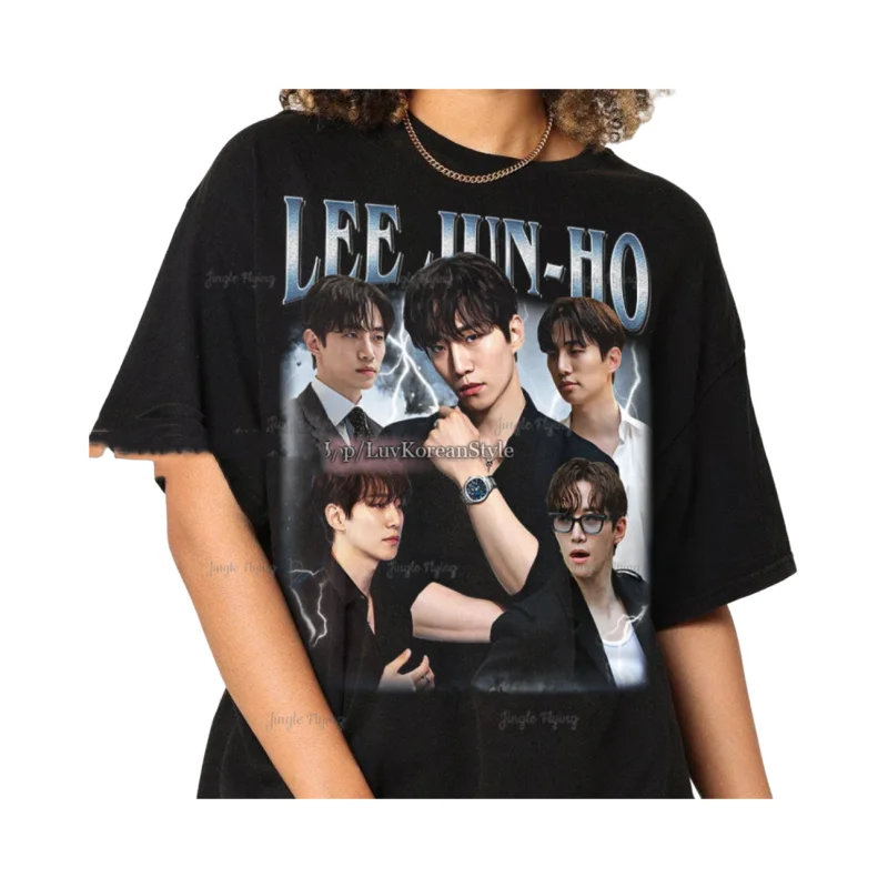 Limited Lee Jun Ho Kdrama Korean Pop Oversized Tee Tshirt Vintage Unisex Shirt