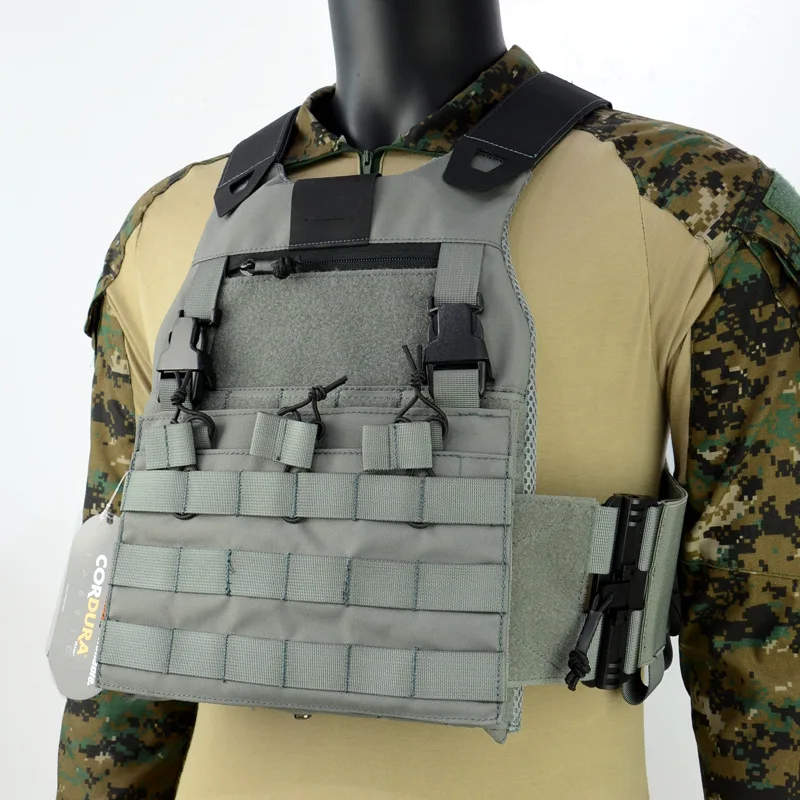 Lightweight M4 Tactical Chest Hanging Quick-release Jpc Tactical Vest Built-in Front And Rear Eva Boards Protective Safe Vest