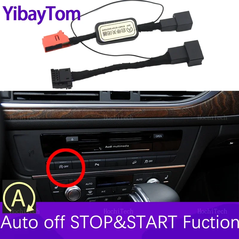 Car Automatic Stop Start Engine System Off Device Control Sensor Plug Cable For Audi A6 C7 4G 2013-2018