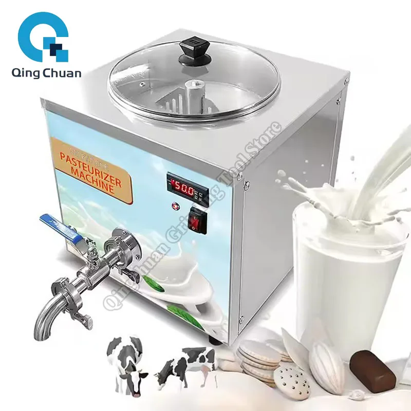 Pasteur für frische Milch, kommerzielle Milch, Ziegenmilch, Pasteurisator, Haushaltssaft, Desinfektion, Sterilisationsmaschine