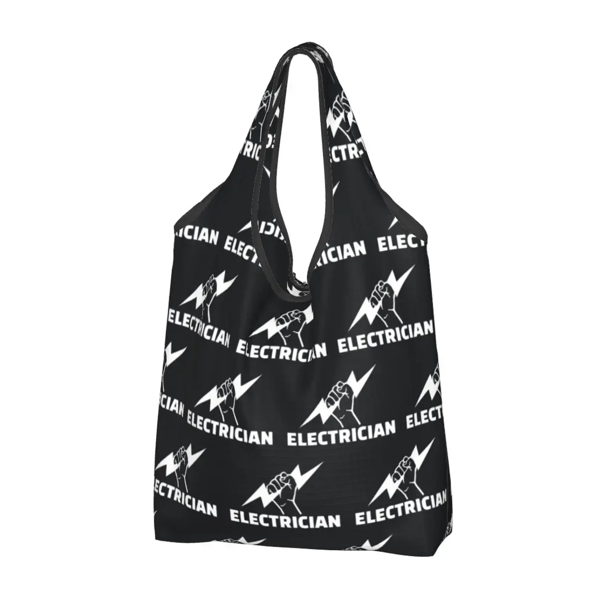 

Сумка для покупок электрика на заказ, портативная Вместительная женская сумка-тоут, инженер в сфере продуктов