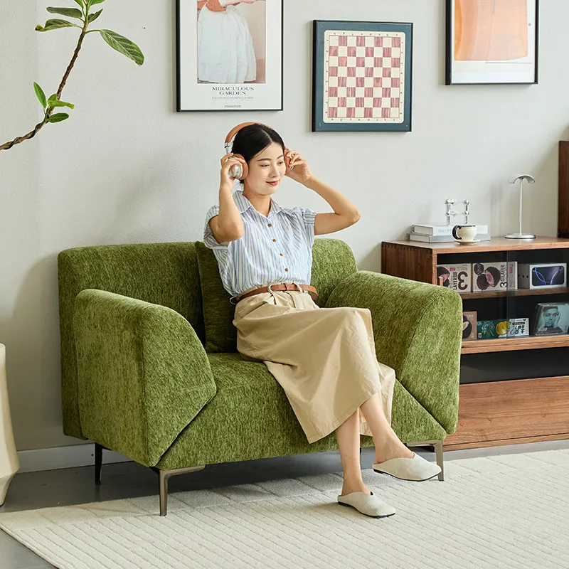 

Comfy Arm Living Room Chairs Adults Decor Retro Lazy Lounge Living Room Chairs Accent Modern Single Sillones Modernos Furniture