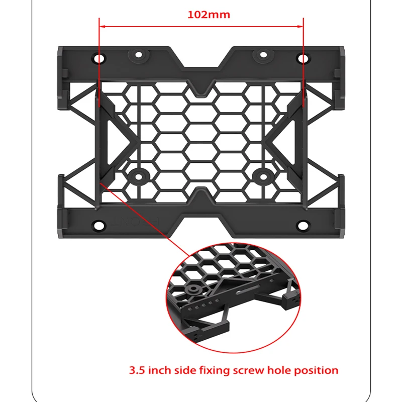 Optical drive bit hard disk conversion rack  5.25