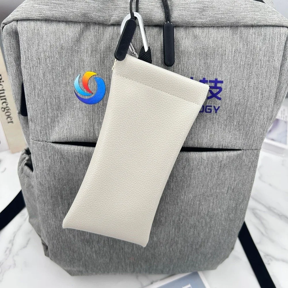 Soft PU Leather Automatic Closed Glasses Bag Large Capacity Waterproof Sunglasses Case Dustproof Eyewear Storage Bag Eyewear
