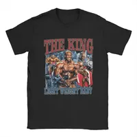 Crazy Ronnie Coleman The King Baby T-shirt Short Sleeve T-shirt Summer Clothes Graphic T Shirts Women Clothing Fashion  Vintage