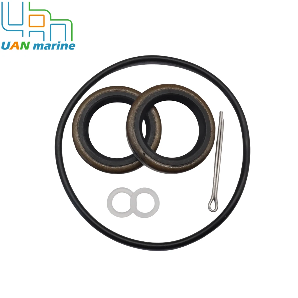 

320862 Marine Outboard Lower Unit Oil Seal kit with Cotter Pin For OMC &VOLVO 0778172 305123 0335325 306394 311598 0777517