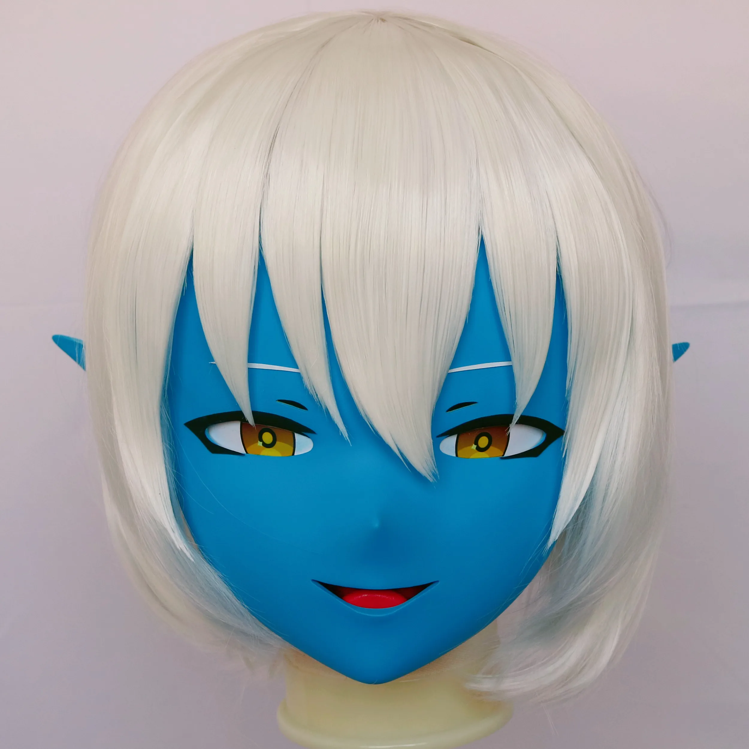 

(RB20254)Customize Full Head Quality Handmade Female/Girl Resin Japanese Anime Cartoon Character Kig Cosplay Kigurumi Mask