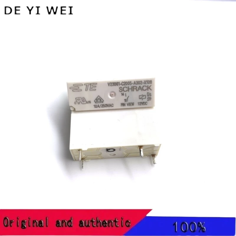 Реле: V23061-C2005-A302-X109 12 В постоянного тока, 1 шт.