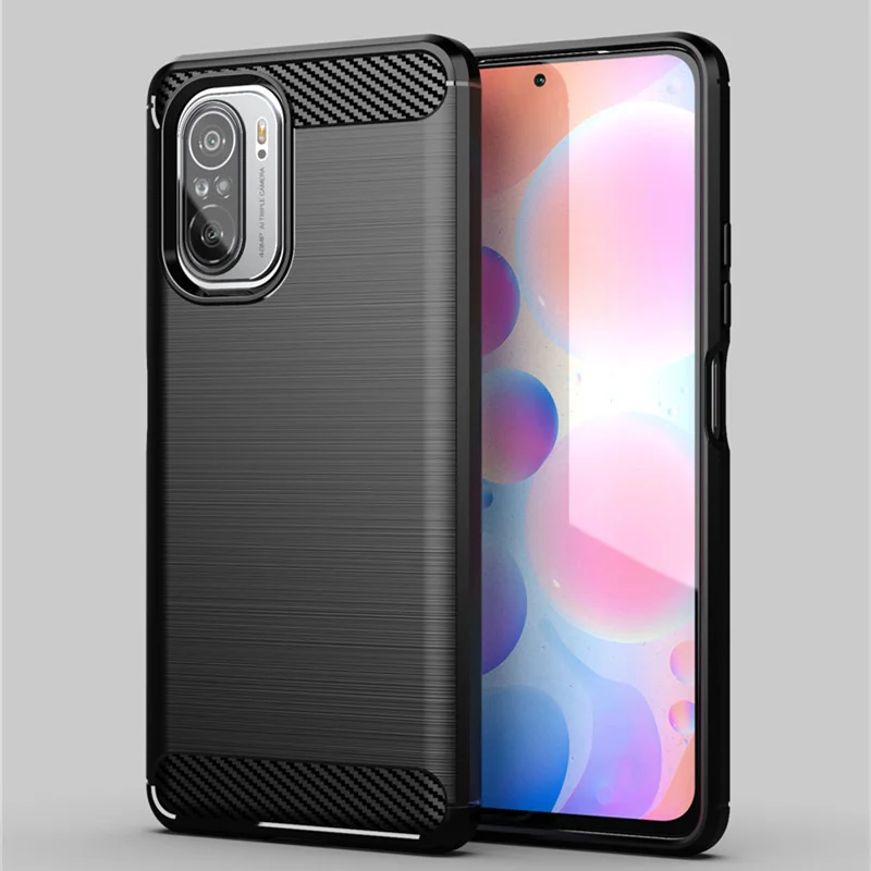 

Silicone Cover For Xiaomi Poco F3 Case For Xiaomi Poco F3 Cover Shockproof Soft TPU Protective Phone Bumper For Xiaomi Poco F3