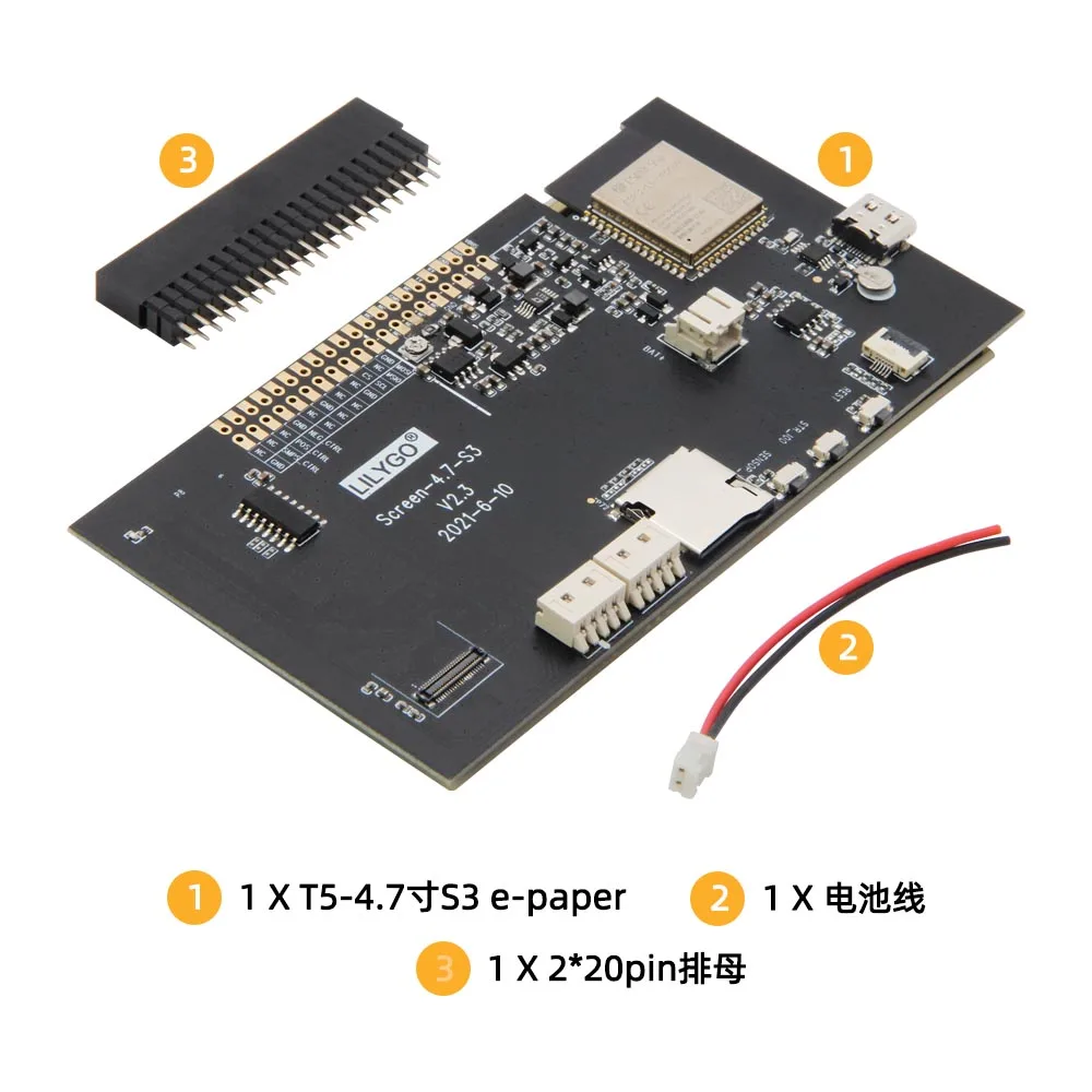 LILYGO T5 4.7  Inch E-paper V2.3 ESP32-S3 Ink screen T5 4.7 inches