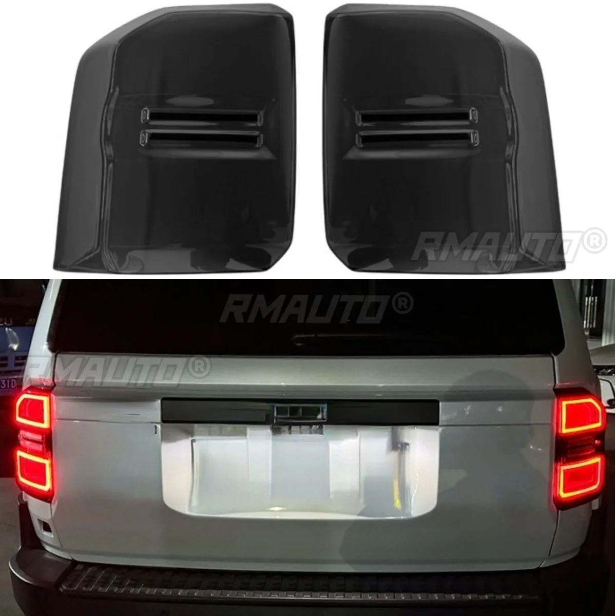

For Toyota Dominator LC250 2024 Exterior Accessories Car Rear Fog Light Tail Lamp Decoration Cover Headlight Chin Body Kit