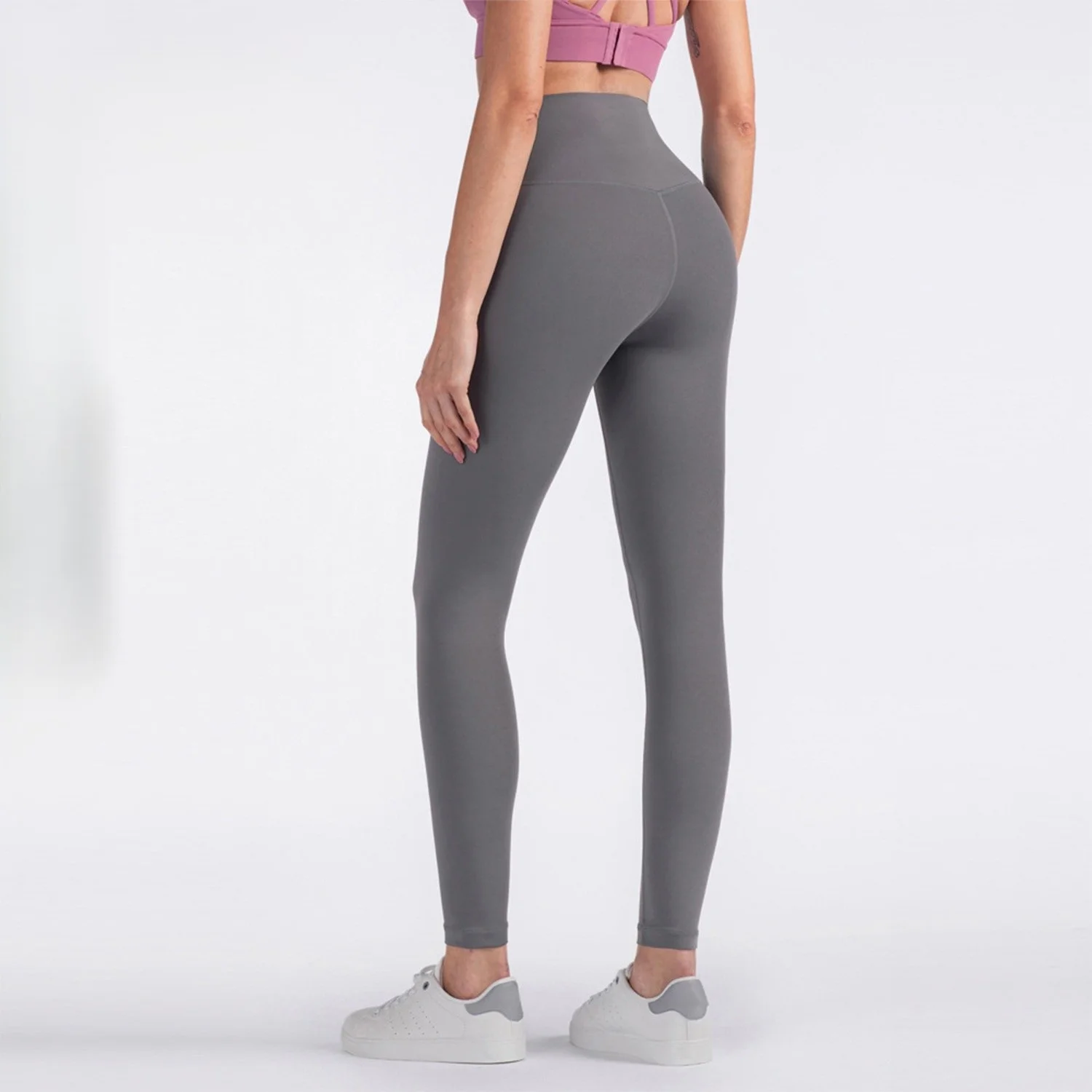 요가 팬츠 루즈핏 여성 레터링 브라운 하이엔드 퍼플 그라데이션 요가웨어 실버 트렌드 가을 롱 사이즈 스트레치 미디 기장