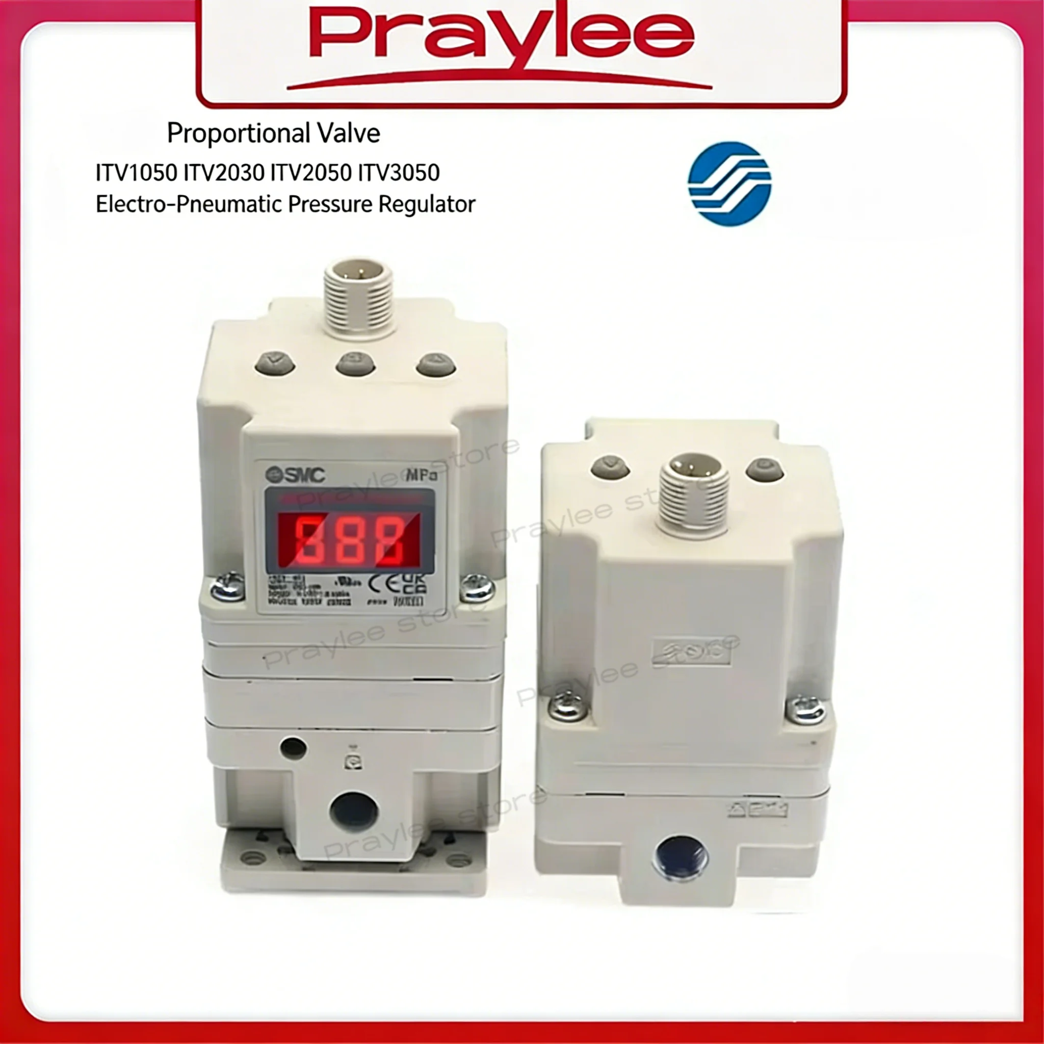

Proportional Valve ITV1050 ITV2030 ITV2050 ITV3050 Series Electro-Pneumatic Pressure Regulator for Laser Cutting Machine