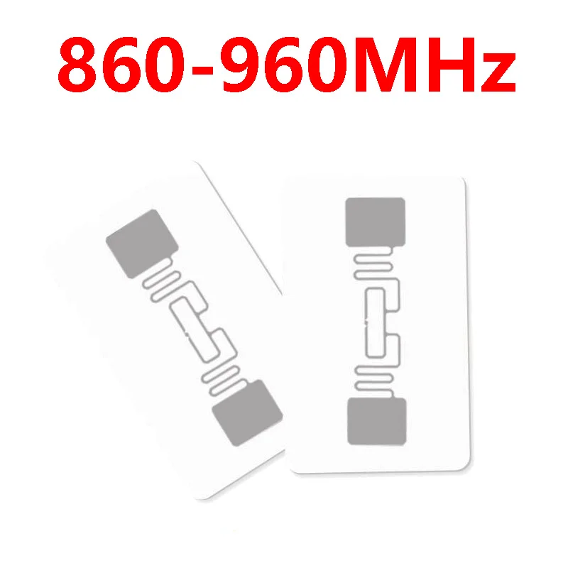 

5-100Pcs 915MHz UHF RFID Blank NFC Card 64 Bits, Supports EPC Class 1 Gen2 ISO 18000-6C Standards, READ ONLY
