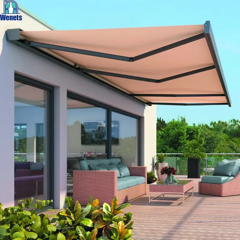 for Retractable Awning Outdoor Windows Aluminum Canopies Rainproof Sunshades
