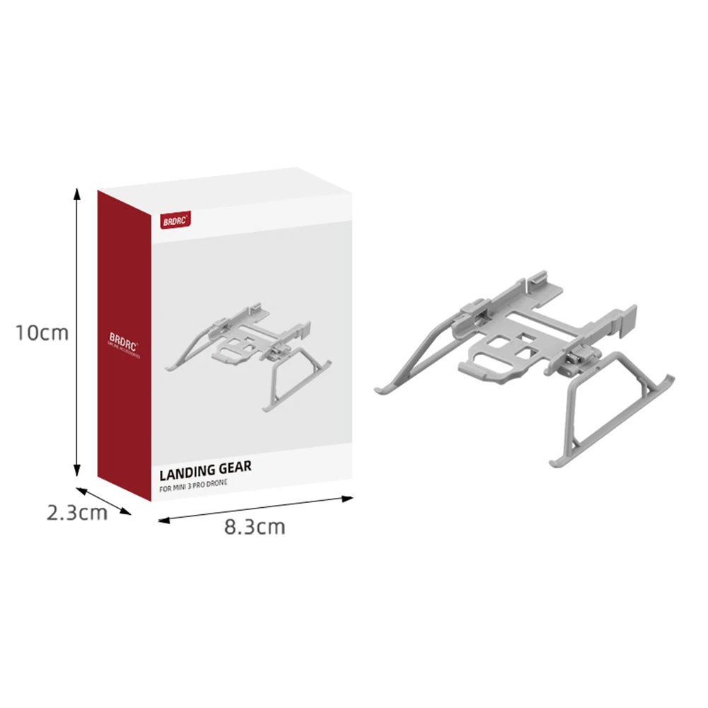 Extended Foot Support Portable Extended Increased Legs Foldable Lightweight Drone Accessories Quick Release for DJI Mini 3 Pro
