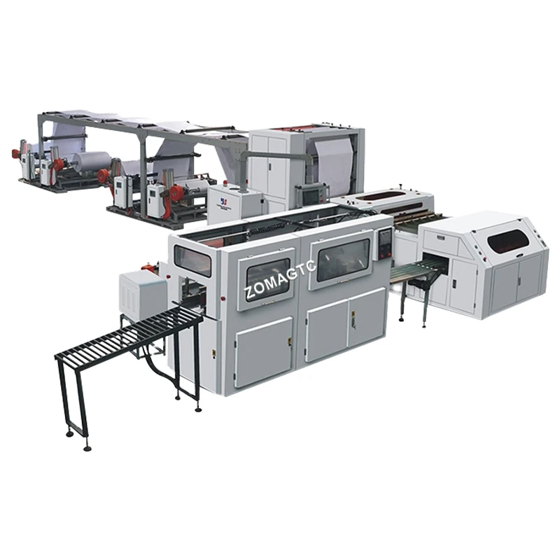 Fully Automatic Paper Cutter A4 Paper Ream Wrapping Machine A4 Paper Cutting And Packing Machine